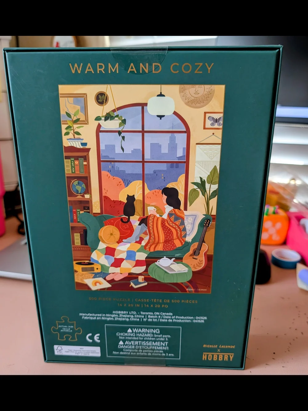 Warm and Cozy 500-Piece Puzzle